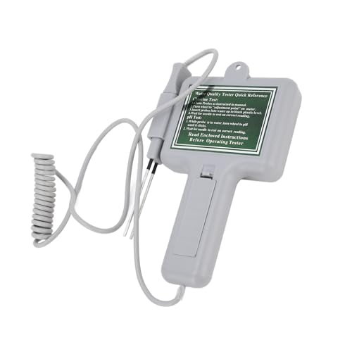 TOPINCN Testeur de Chlore PH Portable Digita Testeur de Qualité de l'eau Testeur d'eau Compteur de Chlore Piscine Spa Moniteur de Qualité de l'eau Vérificateur