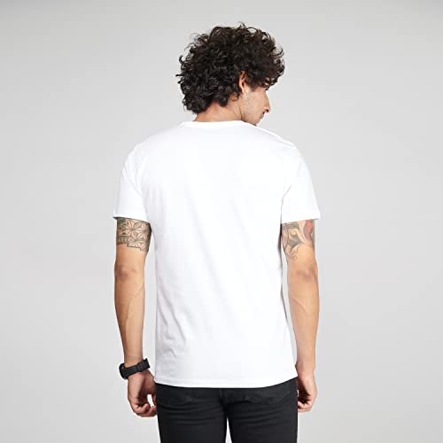 Image of BeeBasic Cotton Regular Fit Tshirts for Men Combo Pack of 2 - Round Neck Half Sleeves Tshirts