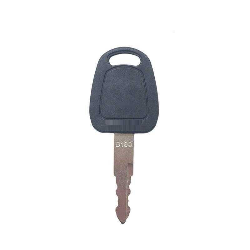 20 Pcs D100 Key 110702-00151 for Daewoo for Terex for Doosan Excavator Heavy Equipment ELI80-0125 Ignition Switch Lock