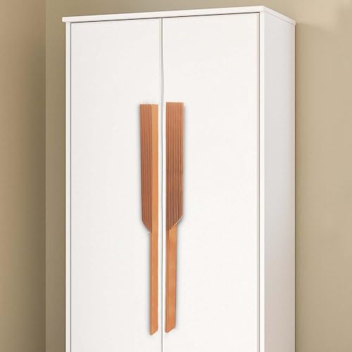 Image of VOLO Cabinet Handle - Multi-Use Pull Handle for Wardrobes, Drawers, Sliding Closets, and Doors in Kitchen, Office, Bedroom (SAC-59) (1 Pair Left & Right) (Rose Gold, 900MM (36 Inch))