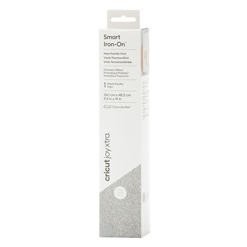 Cricut Xtra Smart Iron-On, Silver, 48cm