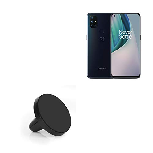 BoxWave Car Mount Compatible with OnePlus Nord N10 5G - Minimus MagnetoMount, Magnetic Car Mount, Magnetic Car Holder