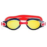 buceo niños edad - Lentes polarizadas especiales. Las gafas de natación usan lentes polarizadas para proteger mejor los ojos de los rayos ultravioleta y la luz ultravioleta, restauran el color original, eliminan reflejados. Luz clara y dispersa, y son adecuadas para nadar al aire libre, surf, kayak y otros deportes acuáticos.