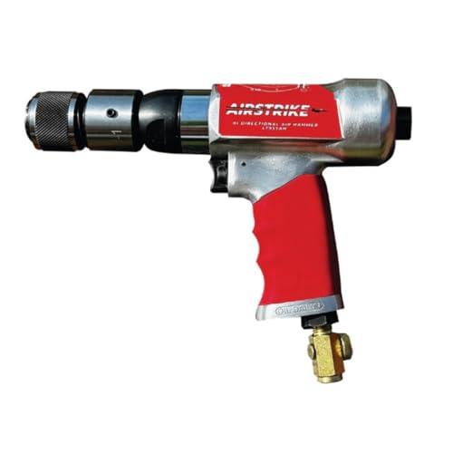 AirStrike&reg; Bi-Directional Pneumatic Air Hammer &ndash; 3000 BPM Precision Tool with .401 Shank Size