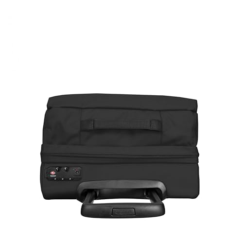 Image of EASTPAK TRANS4 S - 44L Small Cabin Wheeled Luggage, Two Compartments, TSA Lock, 360 Spinner Wheels, and Telescopic Handle, Black