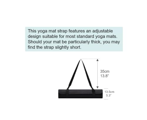 Yoga Mat Carrying Strap Sling,Adjustable Loops for all Mat Sizes(Mat not included) - Image 5
