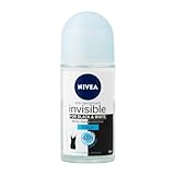 'Nivea Deo Roll-On Femmes Invisible Black & White–Original, Anti Anti-transpirant-3er Pack (3X 50ML)