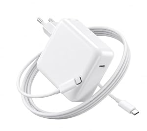 96W USB C Oplader Charger voor MacBook Pro 13/14/15-inch 2022 2021 2020 2019 2018, MacBook Air 13-inch 2022 2020 2019 2018, MacBook 12-inch 2017 2016, 96W Laptop PD Lader met 2M