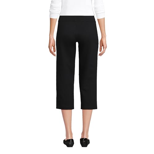 Lands' End Women's Starfish Mid Rise Pull-On Crop Pants2