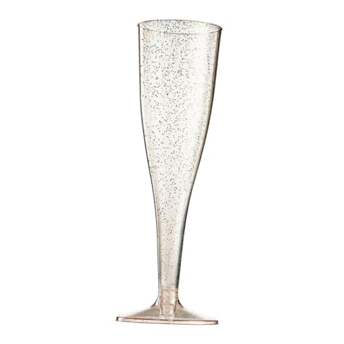 GOOHOCHY 5個使い捨て 香?杯 透明プラスチック製 パーティー用ゴブレット 結婚式や誕生日の装飾としてなワイングラス パーティーイベント用