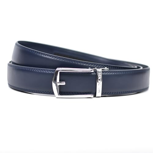Image of WildHorn Men's Genuine Leather Belt for Men| Premium Auto-Lock Buckle | Adjustable up to 48 inch | Formal & Casual Wear | Micro-Adjust Fit | Stylish Gift Box Included