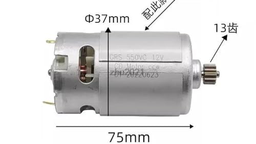 Taladro profesional de litio 12V con motor 550 miniatura 2