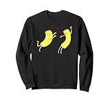 Macaroni Nouilles Amour Vegan Valentines Sweatshirt