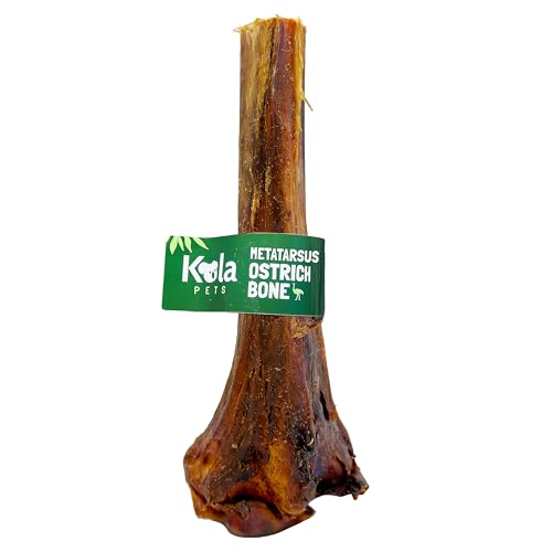 Ostrich Bones for Dogs Metatarsus 100% Natural Long-Lasting Dog Chew