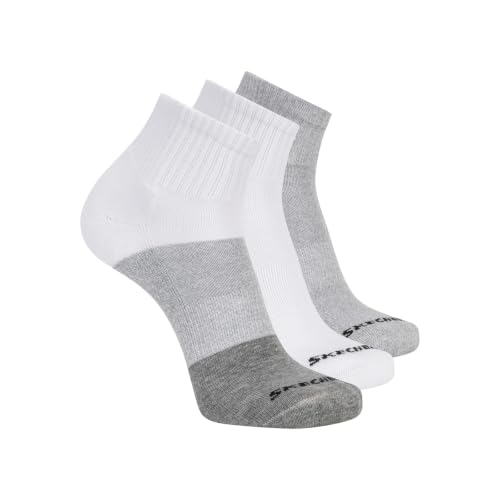 Chaussettes de sports Skechers 3pk Mens Qtr Colorbloc Socks 43 / - vue 3