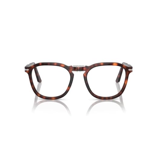 Persol Óculos de sol quadrado PO3345V Rene', lentes Havana/Demo, 52 mm, Lente Havana/Demo, 52 mm