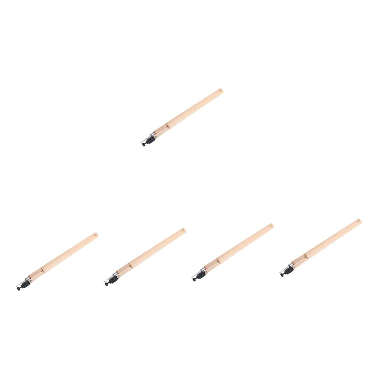 SHINEOFI 5 Piezas Brújula De Madera Brújula De Dibujo Escolar Herramienta De Enseñanza De Los Maestros Ajuste De La Enseñanza De Las Matemáticas Brújula Multiusos Brújula De Haz Planchar