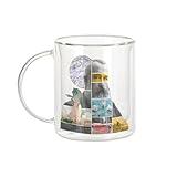 ANTI-BRÛLURE : Sécurité totale. Même avec un thé bouillant à l'intérieur, la paroi extérieure reste froide au toucher. Vous pouvez tenir votre tasse à pleines mains sans aucun risque de vous brûler et sans anse encombrante.