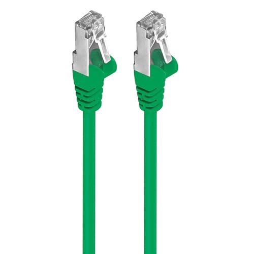 Cable Patch PremiumCord CAT6a S-FTP RJ45 1 m verde miniatura 2