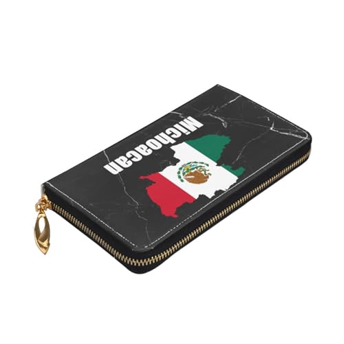 Michoacan Mexico Mexican Map Wallet Card Bag4