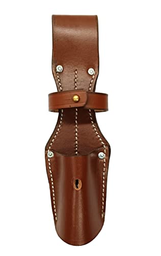 WWII Era German K98/G98 Mauser Rifle TanLeather Bayonet Frog with Securing Loop (Tan)