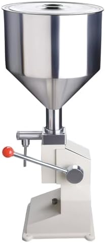 20ml Manual Liquid Filling Machine - Stainless Steel Bottle Filler for Honey, Oil, Cosmetic Cream - Small Quantitative Dispenser for DIY Projects & Small Business Use