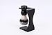 Keropy 2-in-1 Razor and Brush Stand, Black Durable Acrylic Razor Holder, One-Piece Shaving Brush Stand, Safety Razor Stand for Men, Universal Bathroom Storage Organizer,Ideal Grooming Gift for Men