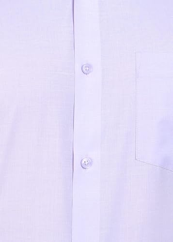 Image of 7-DAYS Men's Premium Formal Shirt - Cotton Blend, Regular Fit, Full Sleeve, with Pocket, Durable & Easy Care - Perfect for Office Wear