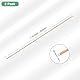 M METERXITY 2-Pack Kupfer Rundstab 2mm Durchmesser 11.81 Zoll Länge T2 Lager Massivstab Drehbank Stange Für Metallhandwerk DIY/Gartenbau/Industrie/Dekoration Reines Kupferrohr