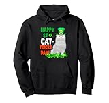 Photo Gallery happy st catricks day cat st patricks day lucky charm cats felpa con cappuccio Photo Gallery happy st catricks day cat st patricks day lucky charm cats felpa con cappuccio