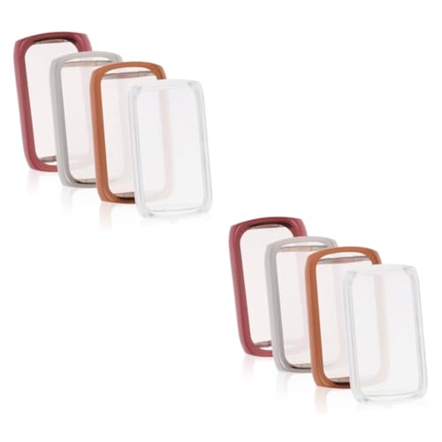 jojofuny 8 Pcs Case Luxe Watch 4 Screen Protector Smartwatch Screen Protectors Delicate Watch Detachable Watch Mushroom Crystal Watch Protector Clean Cause Tpu Supplies Anti-scratch