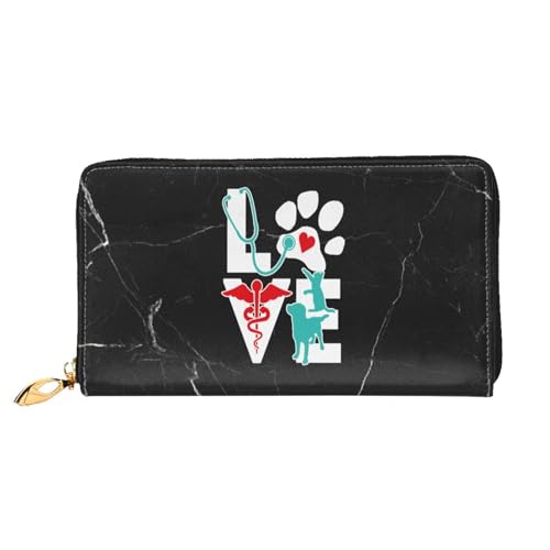 Veterinarian Love Cat and Dog Veterinary Wallet Card Bag2