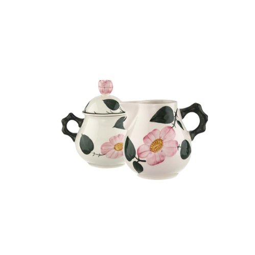 Villeroy & Boch Wildrose Milch & Zucker Set 2tlg.