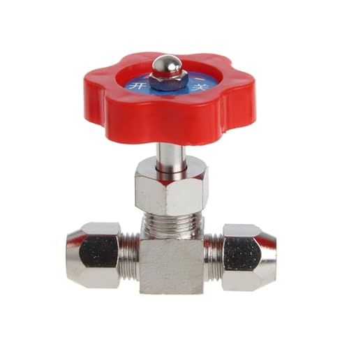 Vanne pointeau 12mm pour stopper les fuites et réguler la haute pression en métal