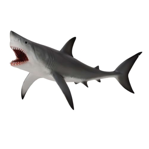 Collecta - Col88729 - des Mers - Grand Requin À Mâchoire Mobile - XL - Blanc