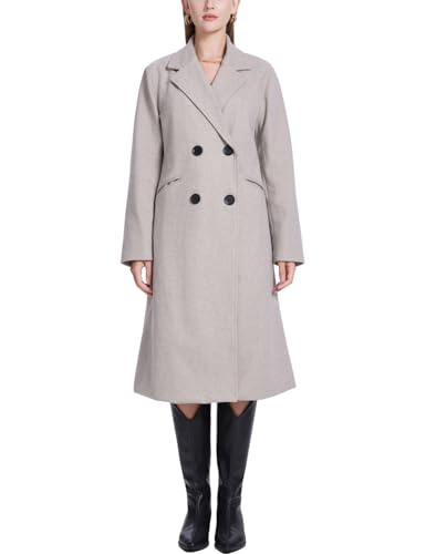 Manteau mi-long laine femme idéal pour vos sorties décontractées