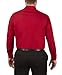 Van Heusen Men's Big Fit Dress Shirt Poplin Solid (Big and Tall), Flame, 18