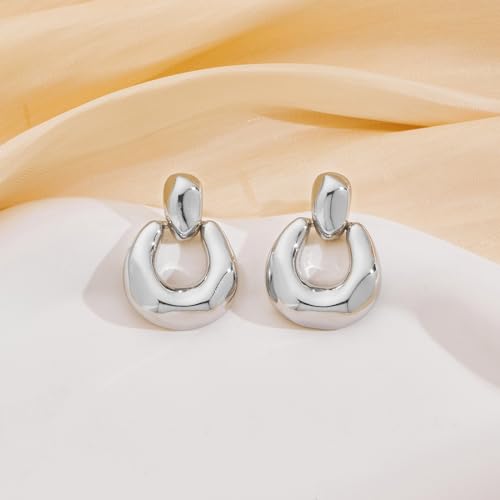 Gold-Silver-Hoop-Dangle-Earrings-For-Women-Statement-Retro-Earrings-Multiple-Styles-Jewelry-for-Birthday-Party-Jewelry 317NYJP51QL