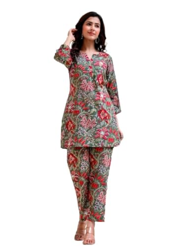 Leriya Fashion Ethnic Kurta Co Ord Set For Women