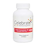 Celebrate Multi-Complete 45 Chewable with Iron - Watermelon - 60 Count