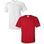 White/Cherry Red