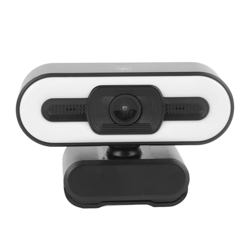 KIMISS Webcam 1080P avec Microphones et Haut-Parleur, Ordinateur USB Numérique Haute Définition, Caméra électronique Vidéo HD, Caméscopes Vidéo,...