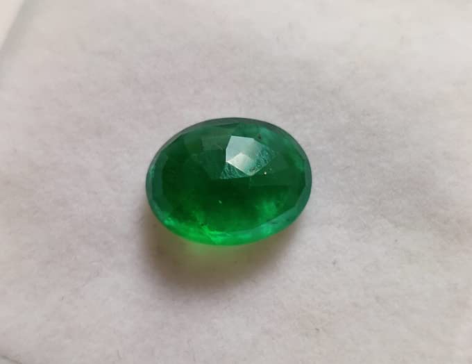 Certified 3.50 Carat Emerald Stone 3.85 Ratti Budh Ratan Panna Colombian 1