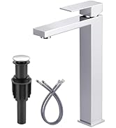 ARCORA Vessel Sink Faucet Chrome: Single Handle Tall Bathroom Faucet, Single Hole Lavatory Vanity...