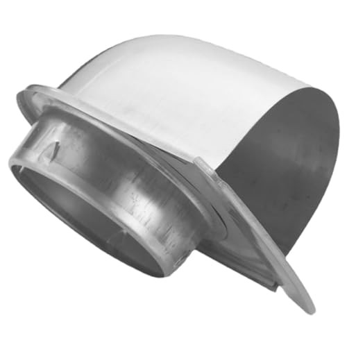 Beaupretty ステンレス製換気グリル 壁用レンジフード排気口カバー キッチン換気口 屋外対応 耐久性設計 ネズミや鳥の侵入防止 排気フードカバー 家の外壁設置用