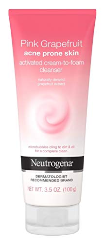 Nettoyant pamplemousse rose Neutrogena le lot de 3 tubes de 100 ml pour le visage
