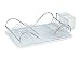 Produktbild WENKO Geschirrabtropfer Clean, verchromtes Metall, 47 x 12.5 x 32 cm, Silber glänzend