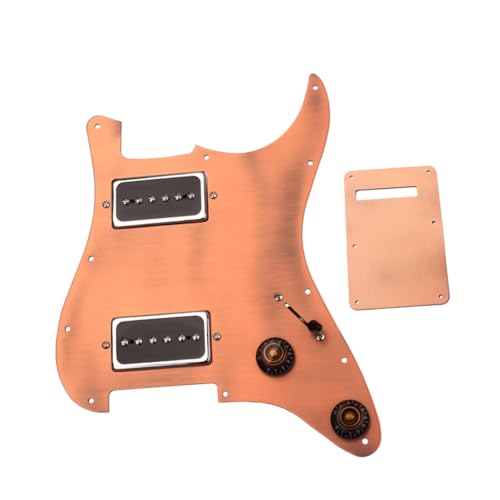 Plaque de protection pour guitare électrique facile à installer pour éliminer les rayures du corps