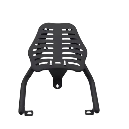 Porte-bagages arrière moto noir de remplacement pour support de boîte
