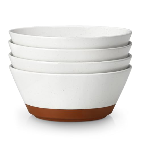 MALACASA 35oz Ceramic Soup Bowls